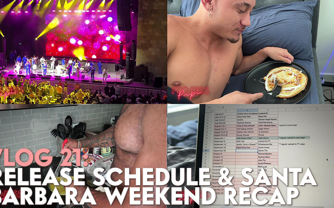VLOG 21: Release Schedule and Santa Barbara Weekend Recap